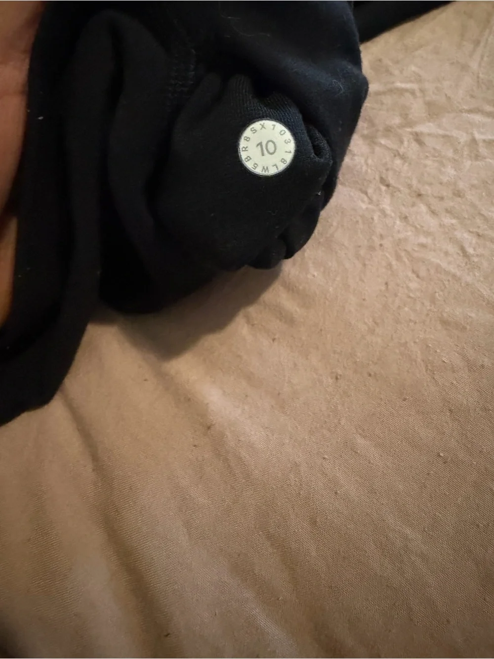 lululemon athletica High-Rise 7/8 Leggings in Black with Side Logo